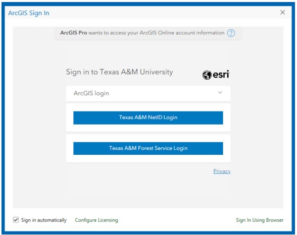 Texas A&M NetID Login